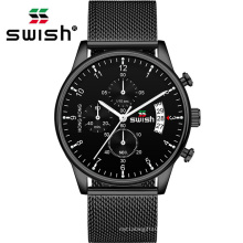 SWISH 921 2019 Top Brand Luxury Mens Watches Waterproof Stainless Steel Wristwatch Mens Chronograph Casual Quartz Watch
SWISH 921 2019 Top Brand Luxury Mens Watches Waterproof Stainless Steel Wristwatch Mens Chronograph Casual Quartz Watch